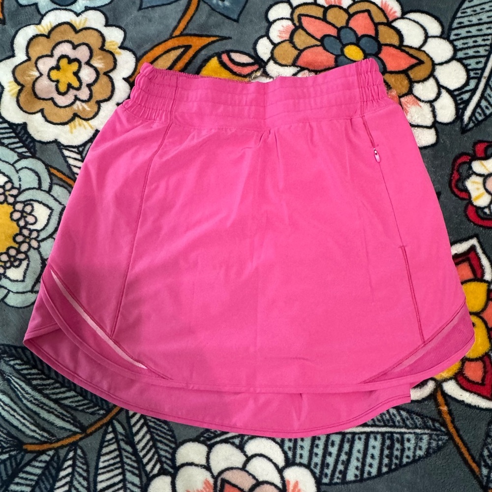 lululemon athletica Pink Hotty Hot Skirt